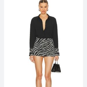 Zebra Print Women's Shirt